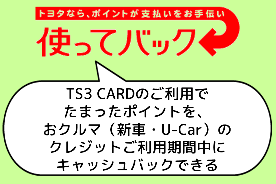 使ってバック