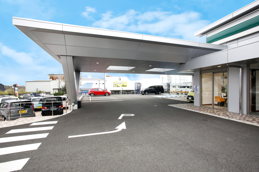 田辺駐車場入口