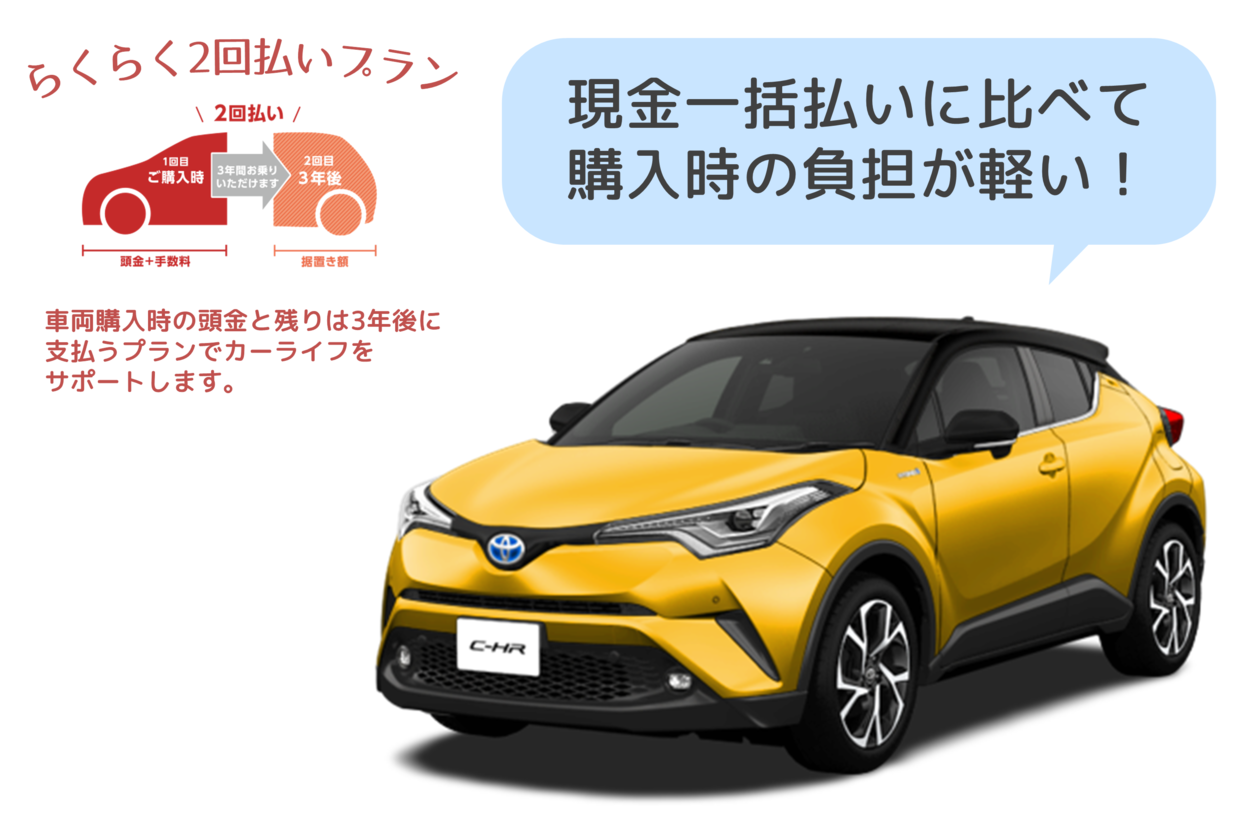 残額据置払い